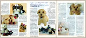 Teddy Bear Review Heart in Hand magazine article about TammyBears.