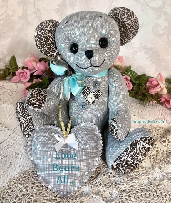 Memory bears made with 2025 love