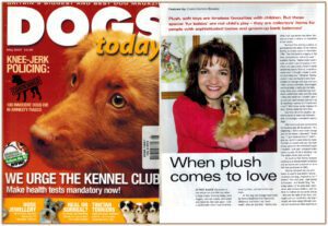 Dogs Today The UK's premier magazine, Dogs Today magazine article about Tammy and her Dog memorials.
