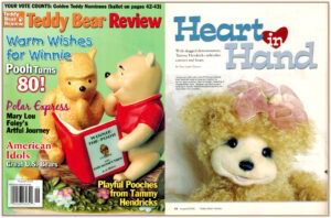 Teddy Bear Review Magazine Teddy Bear Review Heart in Hand article about TammyBears.