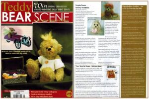 Teddy Bear Scene UK Magazine UK's Teddy Bear Scene magazine article about TammyBears.