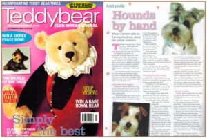 Teddy Bear International Teddy Bear International magazine article about Tammy and her dog memorials.