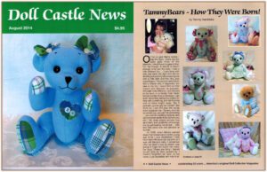 Doll Castle News Doll Castle News article about TammyBears.