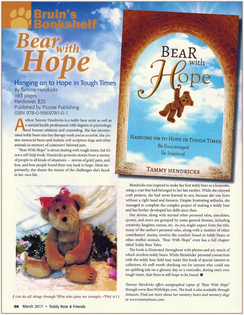 Bear with Hope book review.